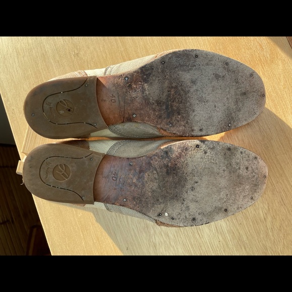 H by Hudson Charlie colourblock leather oxfords - Picture 6 of 6